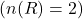 (n(R) = 2)