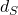 d_S