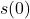 s(0)
