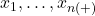 Rendered by QuickLaTeX.com x_1, \ldots, x_{n(+)}