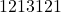 1213121